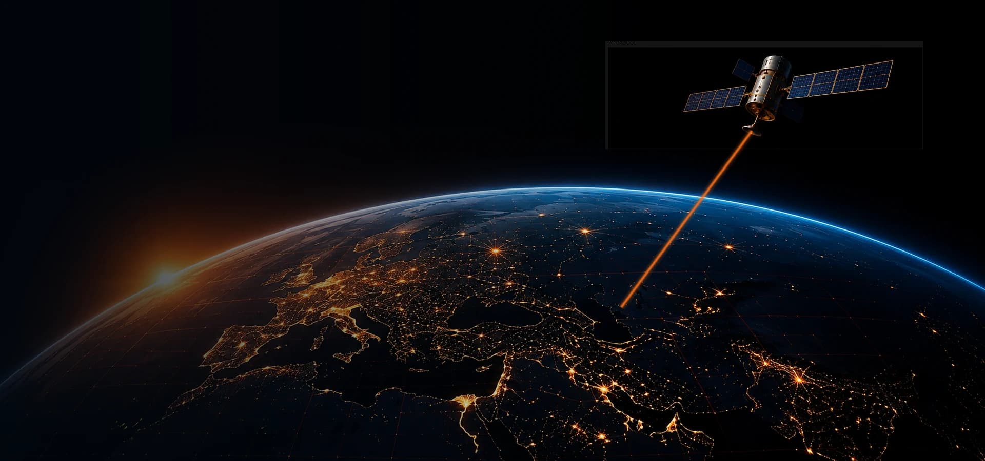 Earth and satellite communications